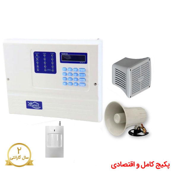 پکیج کامل دزدگیر NEWLEX NX3 با چشمی بی‌سیم و طراحی کارآمد