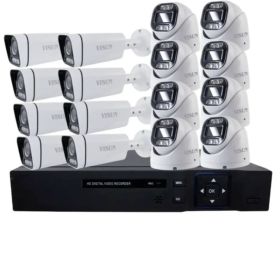 پکیج دوربین مداربسته IP شانزده عددی