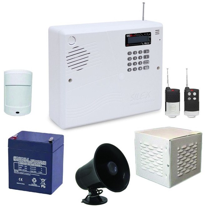 پک کامل دزدگیر سایلکس SG8-LITE مدل SL01