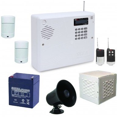 پک کامل دزدگیر سایلکس SG8-LITE مدل SL02