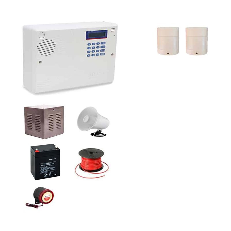 پکیج دزدگیر اماکن با سیم مدل سایلکس سیمکارتی و تلفنی