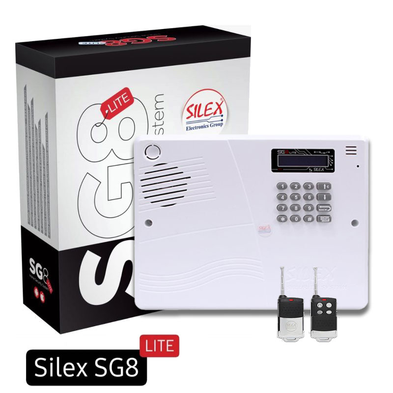 دستگاه امنیتی دزدگیر اماکن و حفاظت منازل سایلکس مدل SG8 LITE