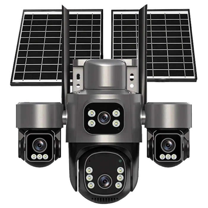دوربین سیم‌کارتی HiEasy چهار لنز سولار مدل AOV760