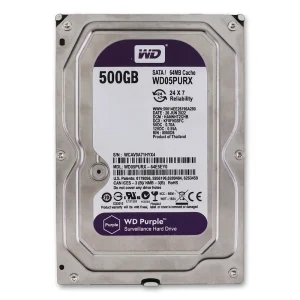 هارد وسترن دیجیتال بنفش Western Digital ۵۰۰ گیگابایت اصلی