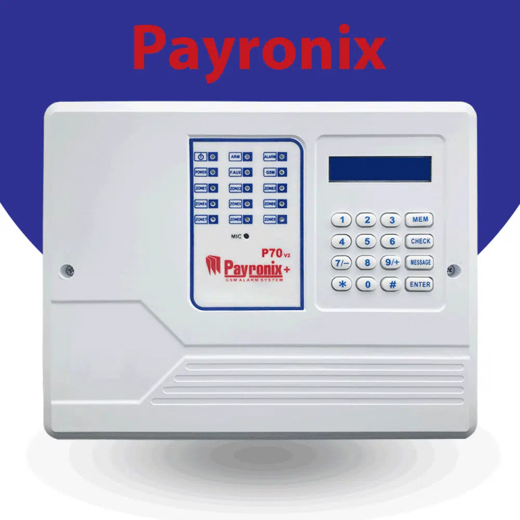 پنل دزدگیر پایرونیکس Payronix+ مدل P70 v2